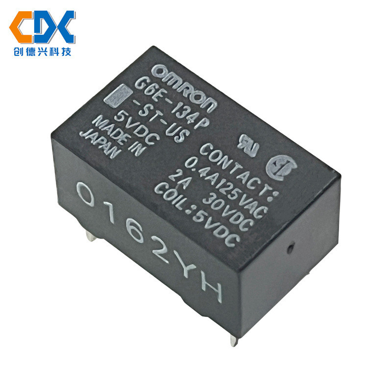 Rơ Le Tín Hiệu Omron G6E-134P-ST-US-5VDC 12VDC Một Bộ Chuyển Đổi Tải 2A 5 Chân