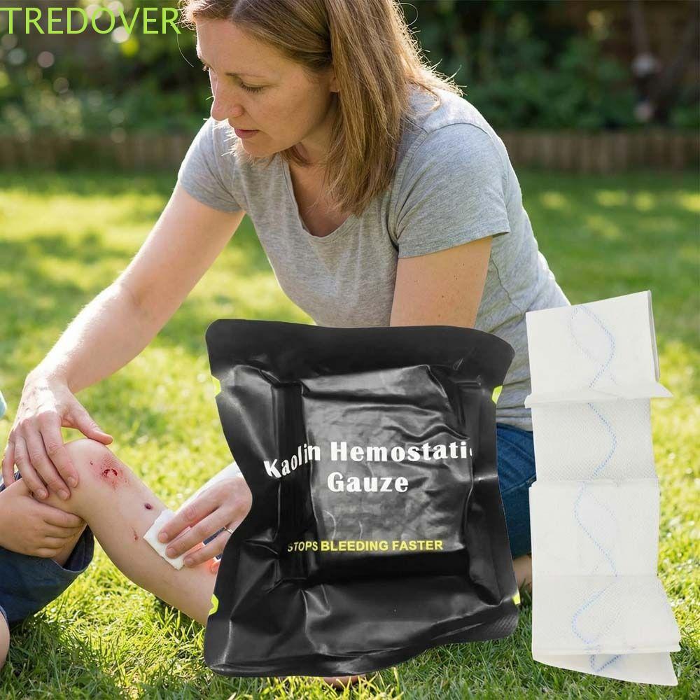 Gạc Kaolin TREDOVER - Vải Không Dệt với Kaolin và Chitosan, Hỗ Trợ Cầm Máu Nhanh Cho Wounds Khẩn Cấp