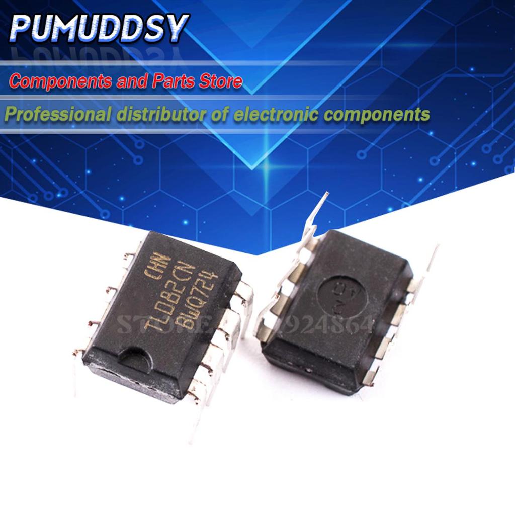 10 Chiếc TL082 TL082CN TL082CP TL082C TL082 DIP