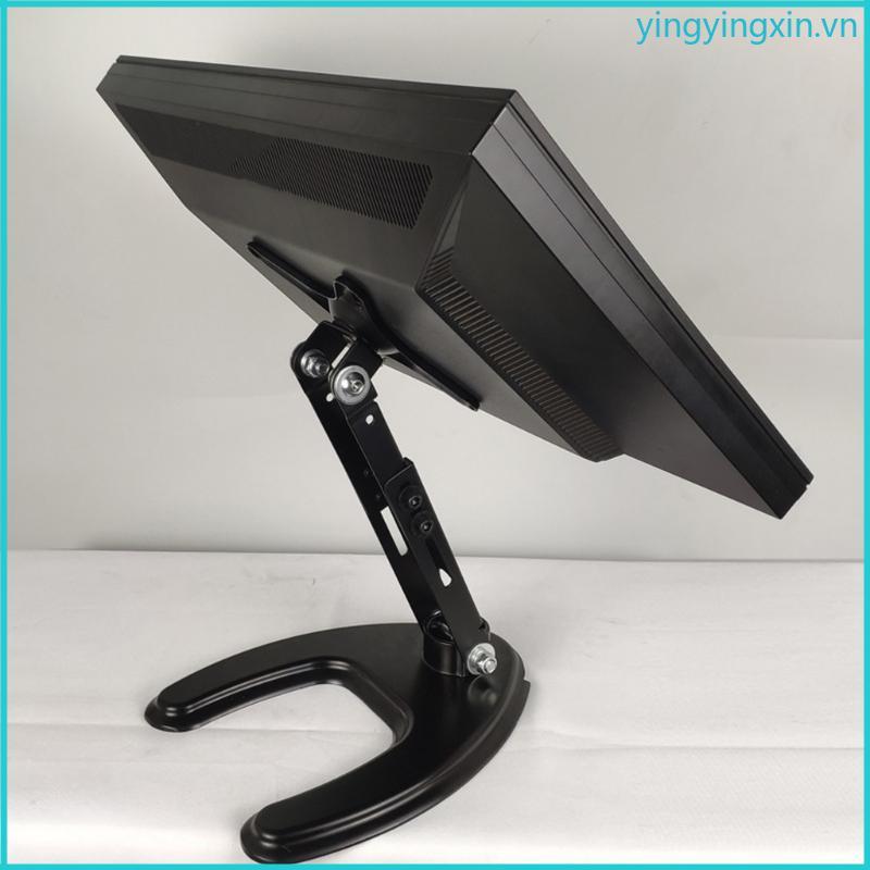 YIN Monitor Mount Heavy Duty Hard Plastic Base Monitor Stand Bracket Desktop có thể gập lại