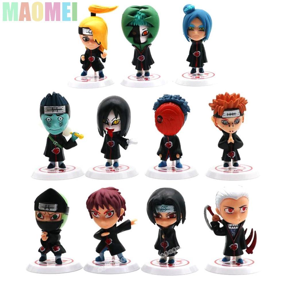 MAOMEI Naruto Hình Mẫu Kakuzu Orochimaru 11 Chiếc Sasuke Akatsuki Anime Hình Đồ Chơi