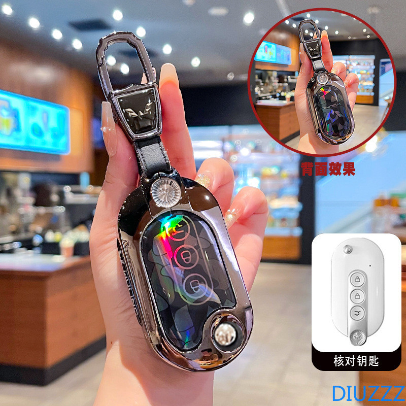 Cho Wuling honguan Mini Chìa Khóa Xe Ô Tô Đặc Biệt Hợp Kim Kẽm Phong Cách Kim Loại Mini GB Khóa Game