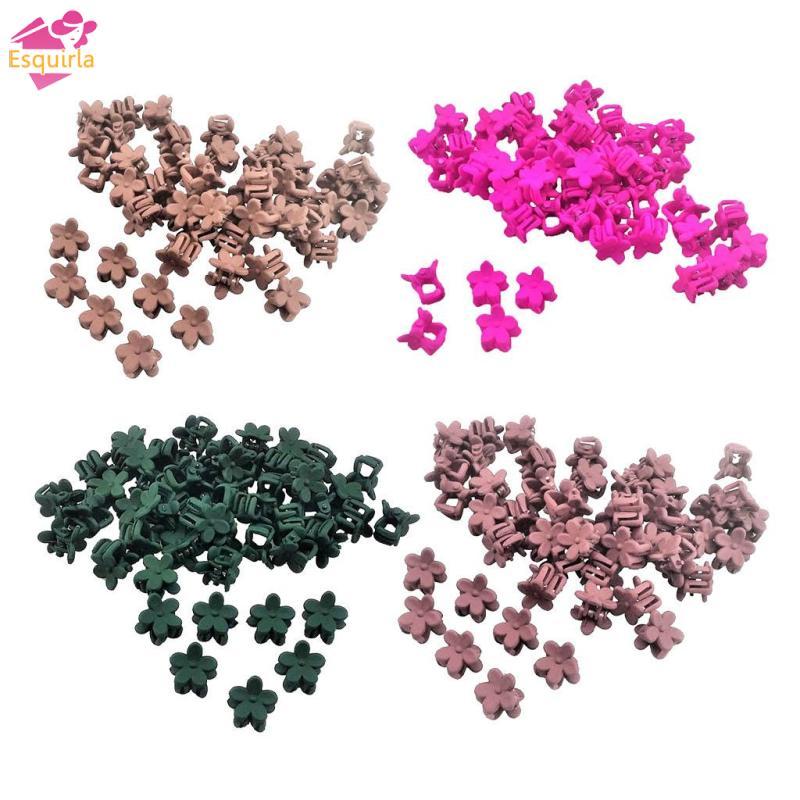 Kẹp tóc Mini hình hoa Kẹp tóc kẹp tóc cho bé gái - 50 chiếc