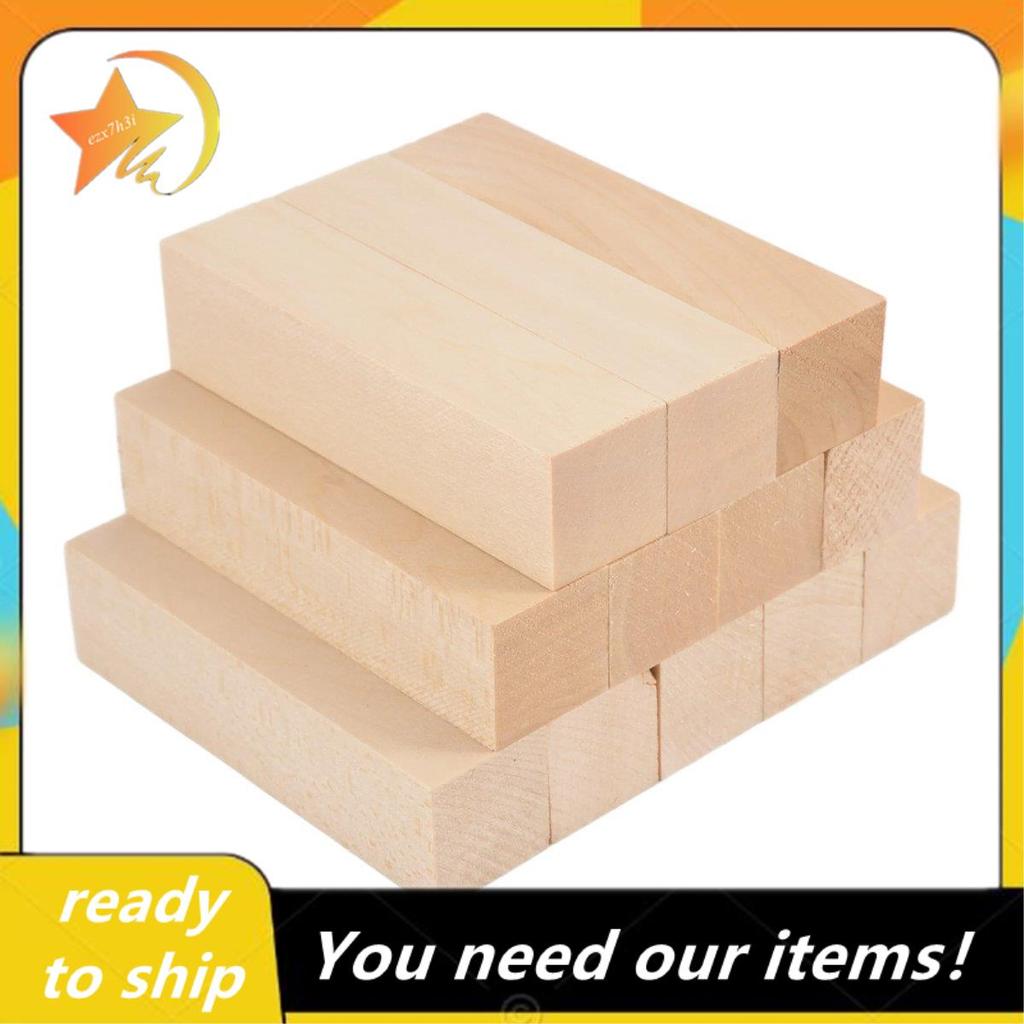 Whittling Và Khắc Khối Gỗ Chưa Hoàn Thành Khối Gỗ Basswood Khắc Khối Dành Cho Người Mới Bắt Đầu Khắc