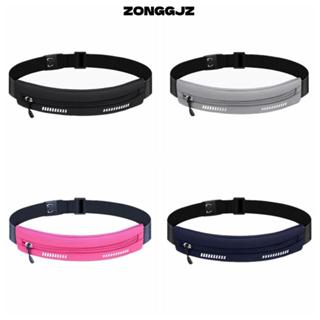 Túi đeo thắt lưng chạy bộ ZONGGJZ, có băng phản quang Lycra Fanny Pack, Túi chạy bộ Marathon nhẹ nhàng chống mài mòn thực tế dành cho nữ