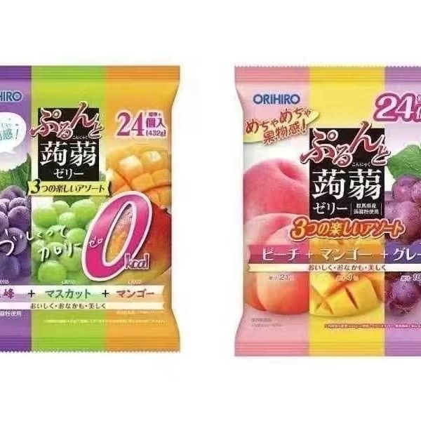 Dasanpin Konjac Jelly 0 Calo 0 Kẹo 0 Bột Mỡ Thay Thế Thấp Không Đường Nhập Khẩu Nhật Bản Gói Nhỏ Nướ