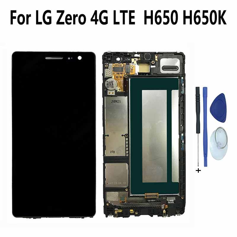 Dành Cho LG Zero H650 H650K H650AR Màn Hình LCD Bộ Số Hóa Cảm Ứng