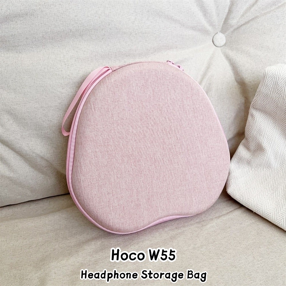 Hàng có sẵn Dành Cho Tai Nghe Hoco W55 Phim Hoạt Hình Sáng Tạo Tai Nghe Earpads Túi Bảo Quản Vỏ Hộp