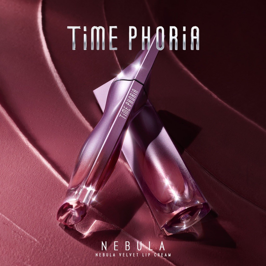 TIME PHORIA - Nebula Velvet Lip Cream Liptint Lipstick Chống Thấm Nước Lâu Dài Son Bóng Son Tint