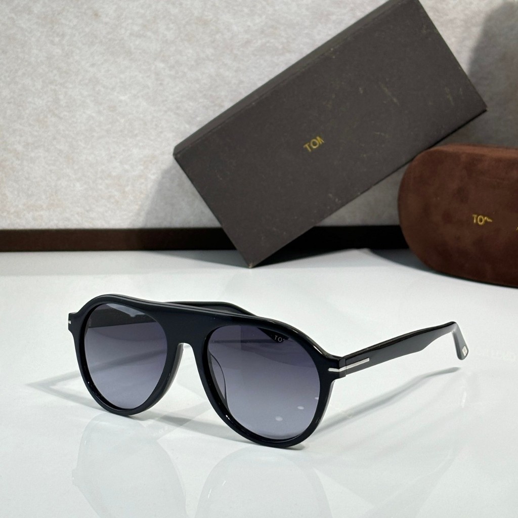 TF Fashionable Personality Acetate Sunglasses for Men and Women Classic Aviator Glasses for Vacation