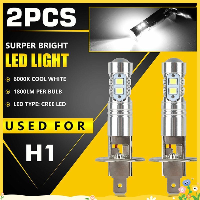 Null 1 Cặp Bóng Đèn Pha LED H1 Đèn Pha Ô Tô Siêu Sáng Đèn Ô Tô Không