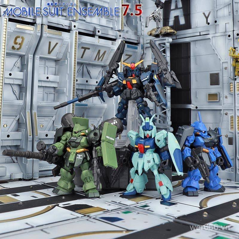 Hàng có sẵn Chính hãng BANDAI Gundam MSE Di chuyển Gashapon 7.5 Titans MK2 Giladoga Linggus TH4R
