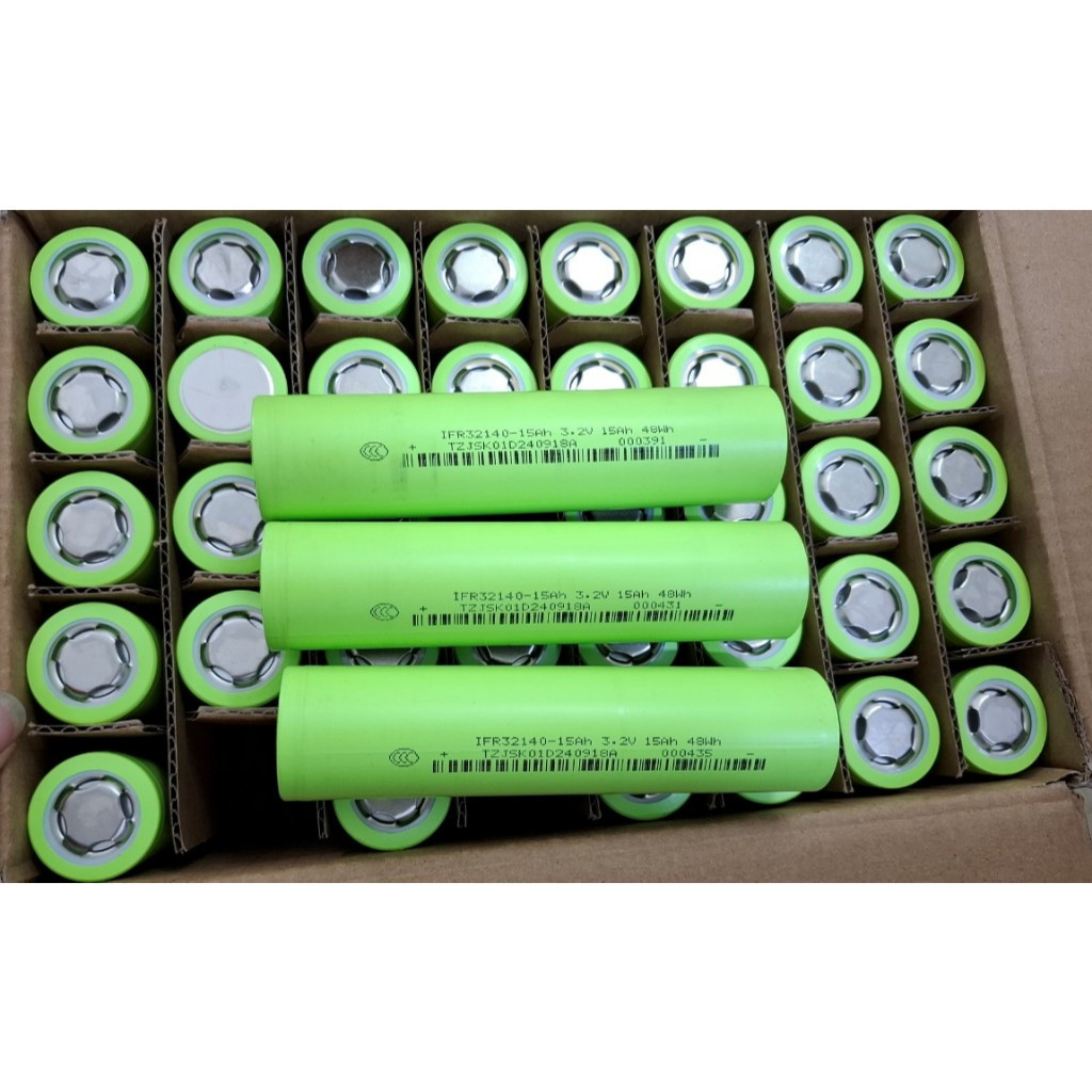pin litihum 32140 15ah mới 100% ( Tặng kèm khung )
