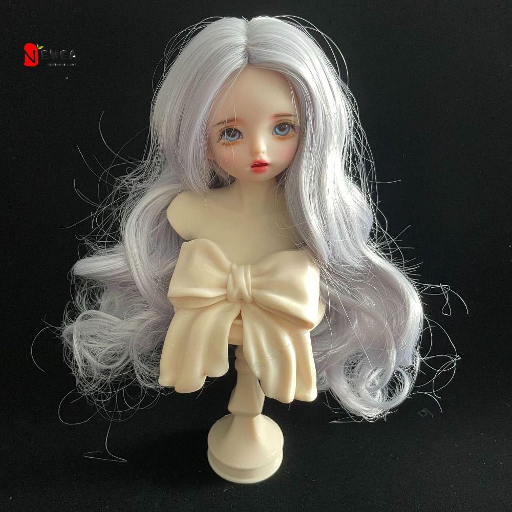 NEWEARTH LIMIT Bjd Doll Tóc Giả, Nhiều Màu Nhiệt Độ Cao Sợi BJD SD Doll Hair, SD DIY Doll Tóc Giả Ha