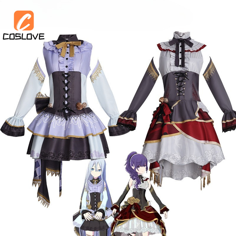 Dàn Trang Phục Cosplay Con Rối Yoisagi Kanade và Asahina Mafuyu - Full Set Cho Sân Khấu