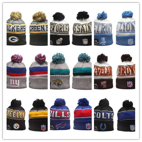 Đội nón beanie thêu logo các đội bóng đá NFL cho nam và nữ