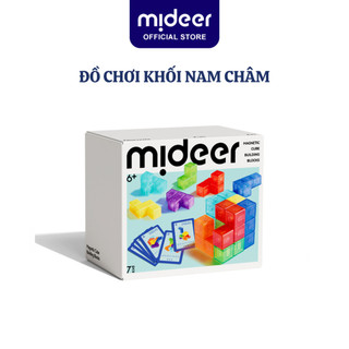 Đồ Chơi Khối Nam Châm Mideer Magnetic Cube Building Blocks Mô Hình Lắp Ráp Từ Tính Cho Bé