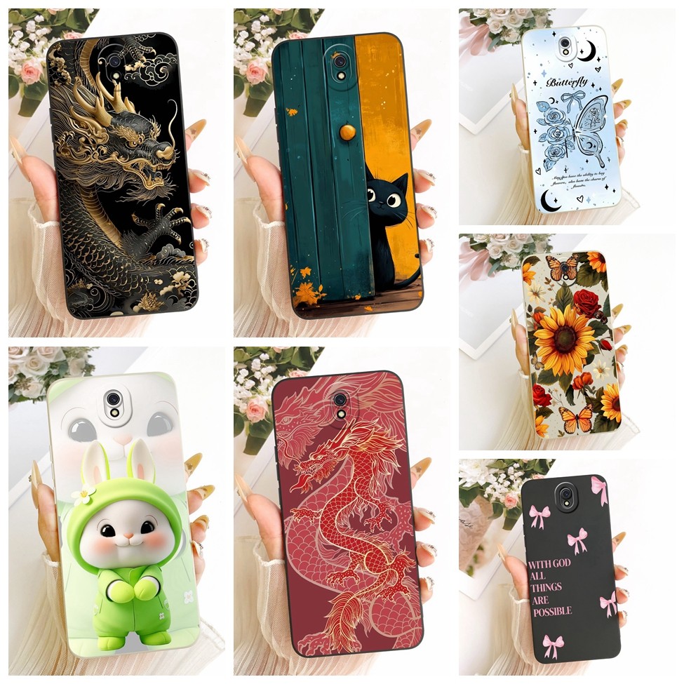 Ốp Lưng Cho Redmi 8A Silicon Thời Trang Sang Trọng Thoáng Mát Kawaii Vỏ Sơn Dễ Thương M1908C3JH M190