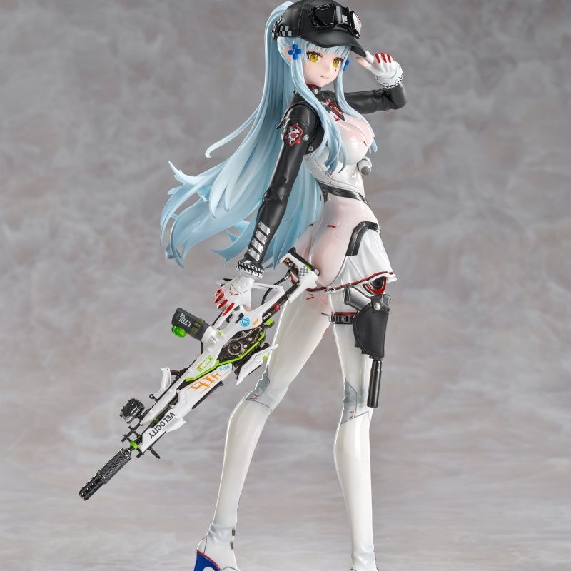 Girls Frontline HK416 Mecha Girl GW Hai Chiều Tay Mô Hình Trang Trí Máy Tính Để Bàn Full Lớp Phủ Pho