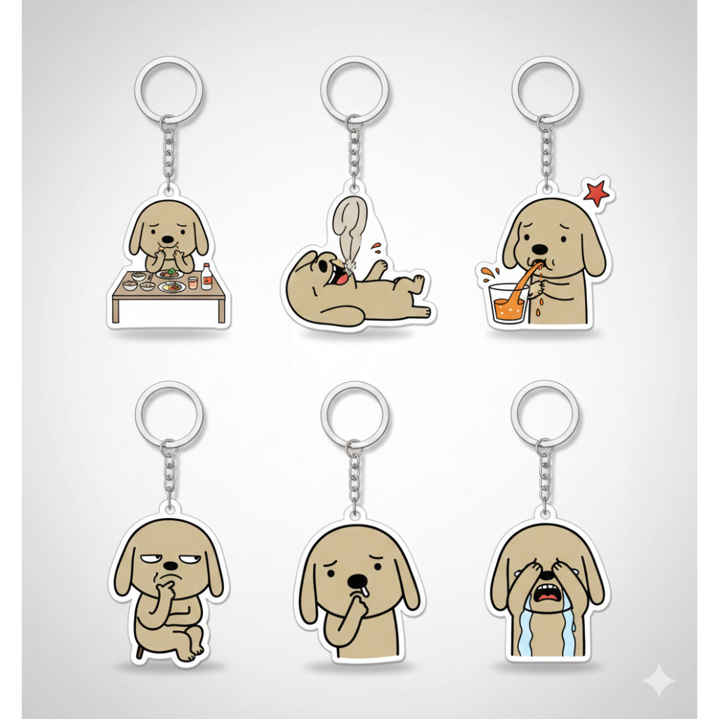 Móc khoá Doge-kun hài hước- TRÍ DECOR SHOP