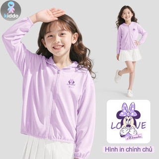 Kiddo Áo Khoác Chống Nắng Cho Bé Mỏng Nhẹ Có Mũ, Thông Hơi Nhanh Khô - Hàng Sẵn Giao Hỏa Tốc