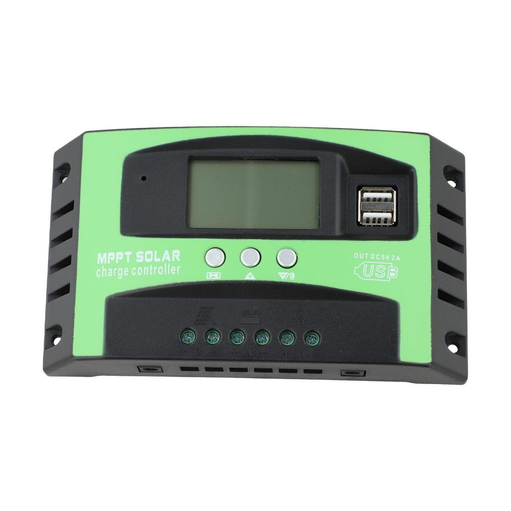 Waterproof 100A MPPT Solar Charge Controller for 12 Volt and 24 Volt Solar Setup