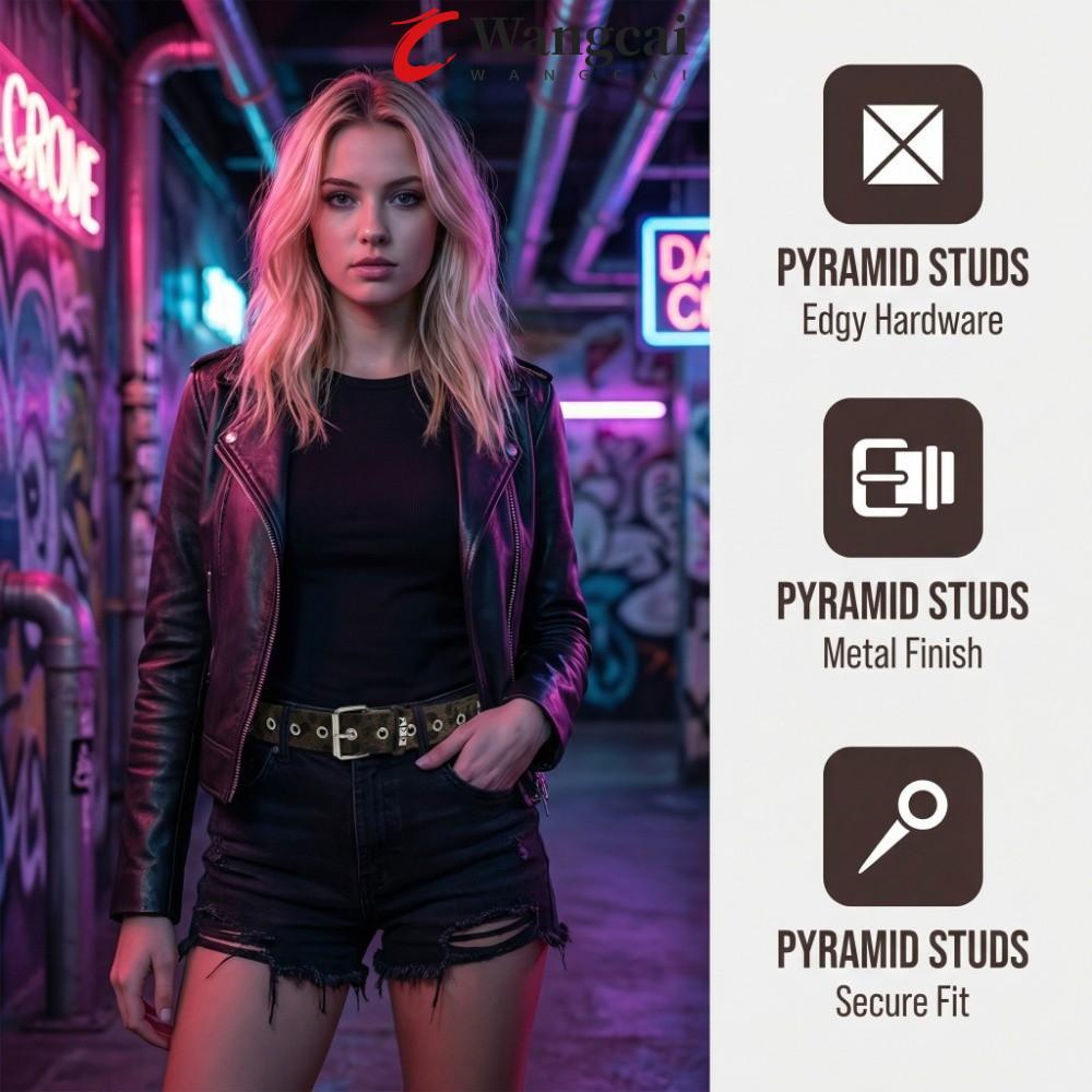 Thắt lưng nam style Gothic và Punk