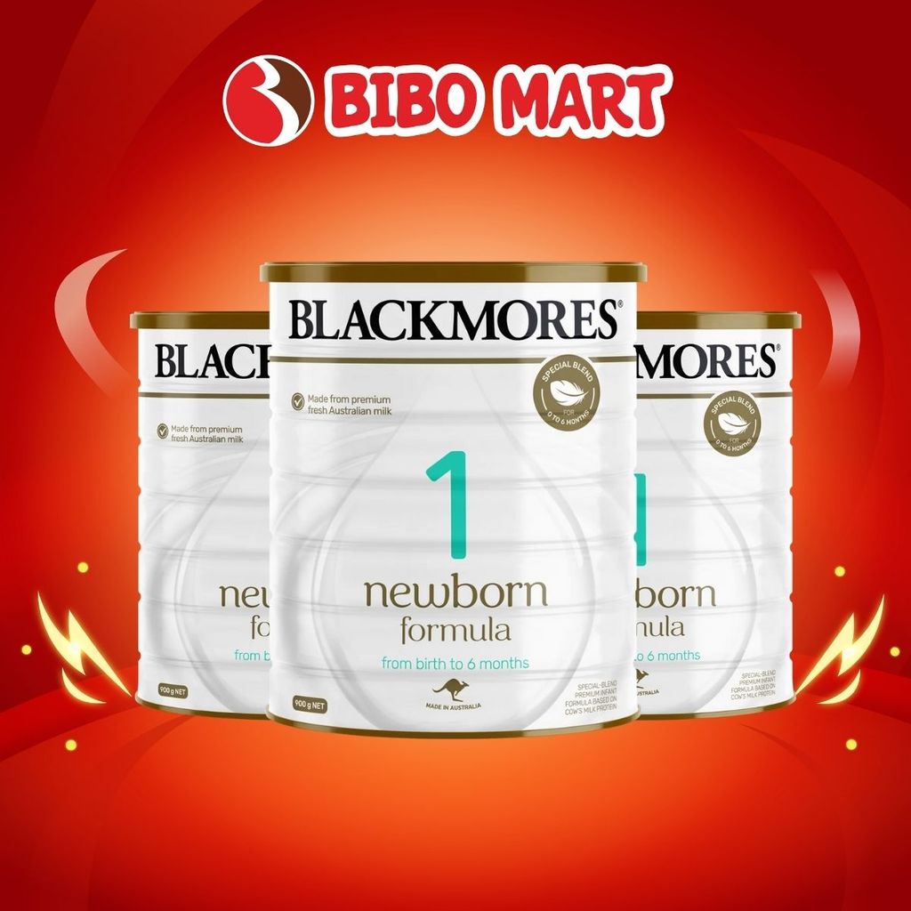 Sữa Blackmores Số 1 Newborn Úc Phát Triển Trí Não Tốt Cho Tiêu Hóa Của Bé Lon 900g - Bibomart