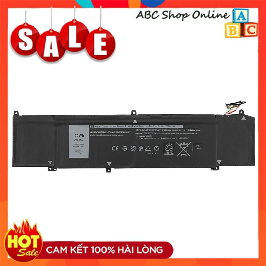 Pin Dell Alienware M15 M17 R1 G7 7590 7790 G5 XRGXX 1F22N 01F22N JJPFK 0JJPFK 8622M 08622M 6YV0V