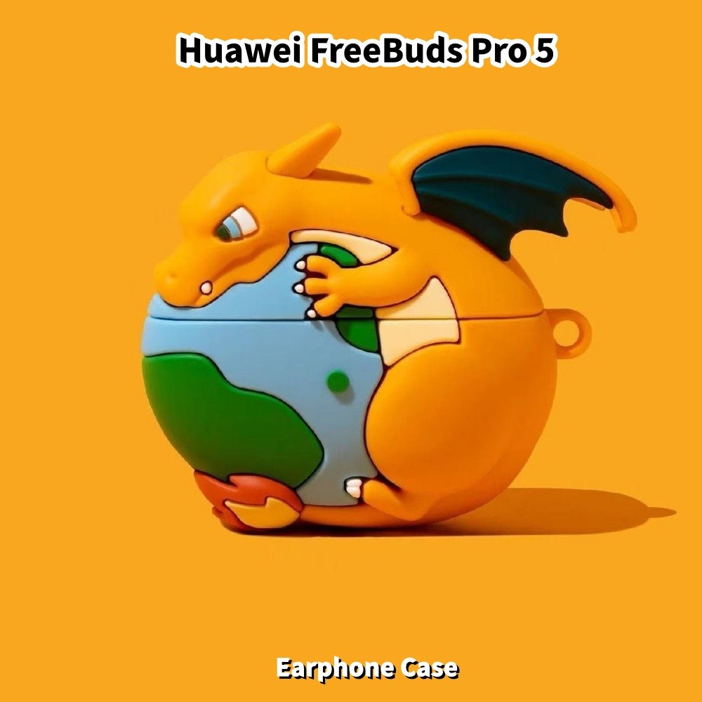 Dành Cho Huawei FreeBuds Pro 5 Ốp Lưng Tai Nghe Vỏ Silicon Mềm Hoạt Hình Chống Rơi