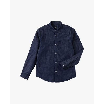 LEE - Áo sơ mi denim nam tay dài phối túi thêu logo_LMT011944211012-898L00