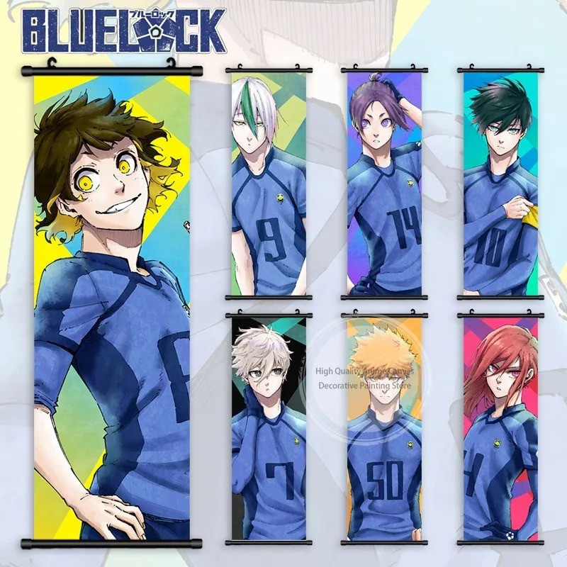 Khóa Xanh Treo Cuộn Anime Poster Của Reio Mikage, Tranh Canvas Nghệ Thuật Treo Tường Tranh Của Nhân 