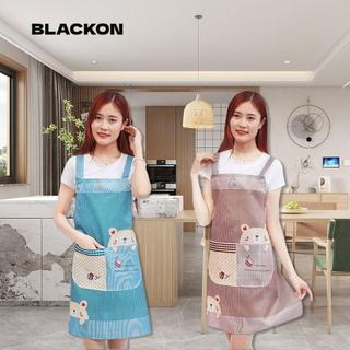 Tạp dề làm sạch BLACKON, Tạp dề nhà bếp bỏ túi chống dầu, Nấu ăn không tay chống thấm nước bền bỉ