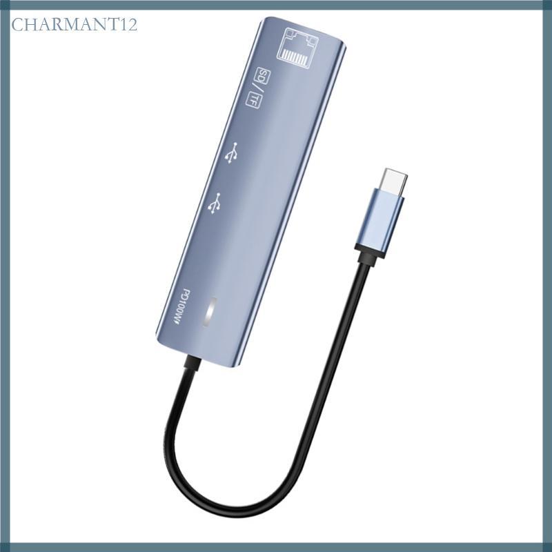 USB to DP Adapters Docking Station Dongle Multiport Type C Hubs with