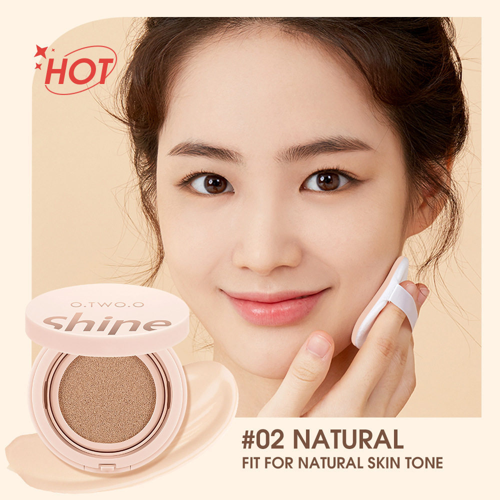 O.TWO.O Air Cushion BB Cream SE003 Kem che khuyết điểm Water Feel Soft Retouch Skin Tone Foundation 