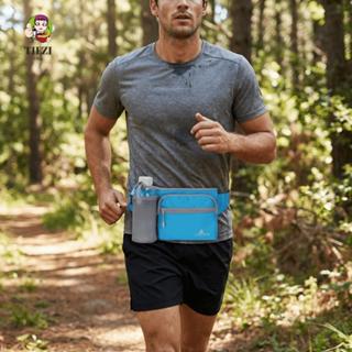 Túi đeo ngực điện thoại TIEZI, Túi thắt lưng đa chức năng nhẹ, Hoạt động ngoài trời Chất liệu Oxford chống thấm nước Thiết kế vô hình Túi đựng chai nước đi xe đạp