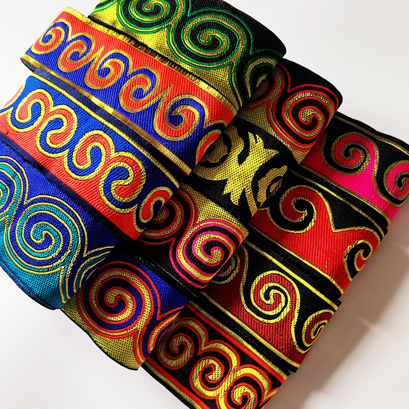 Xinyuan Trang phục dân tộc Mông Cổ handmadejacquard, ren hỗ trợ DIY VA27