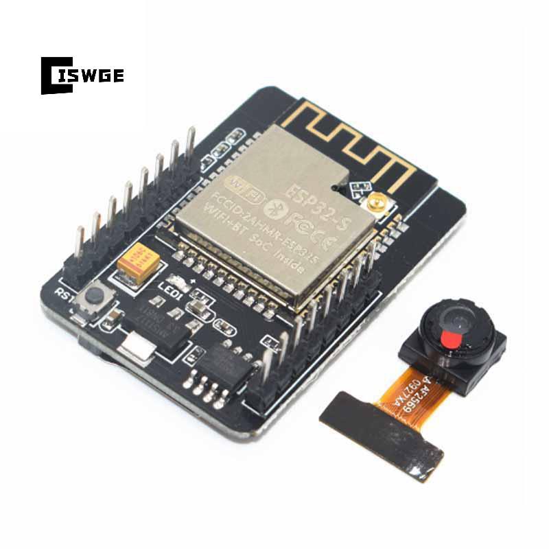 [CISWGE] ESP32-CAM MICRO USB ESP32 Serial To WiFi ESP32 CAM Development Board CH340 5V + OV3660 Came