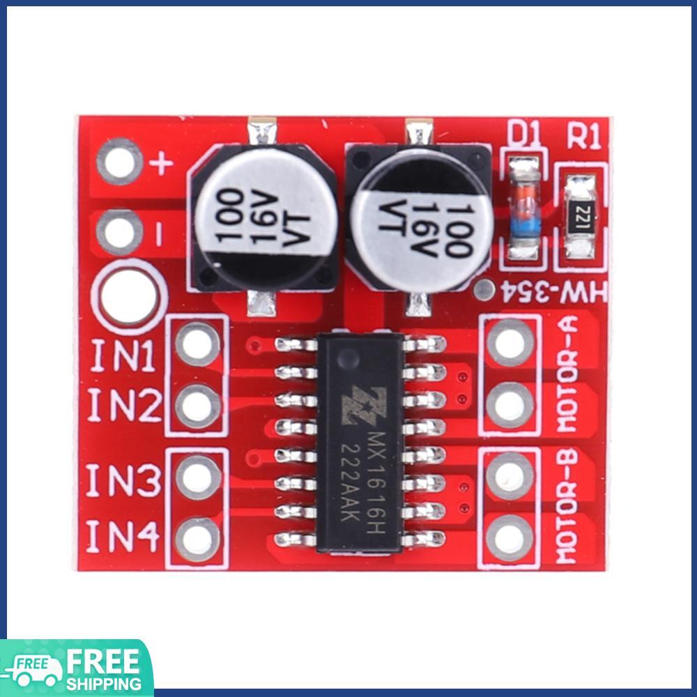 L298N Dual Stepping Motor Drive Module Dual H Bridge Mini DC Motor Drive Module 2.5A Hai Kênh Linh K