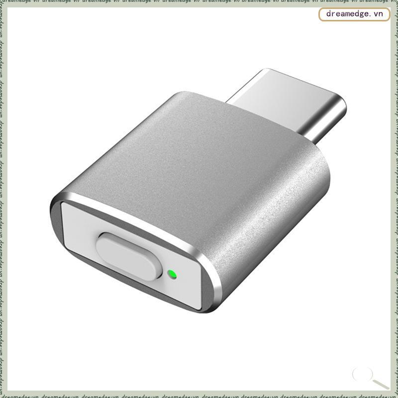 [dreamedge] Chuột Type C Mover Jiggler Chuột tự động không thể phát hiện Mover 3 chế độ Jiggle Thiết