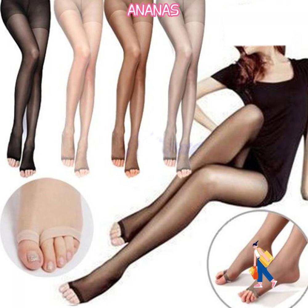 ANANAS Quần legging nữ Sheer Quần legging hở ngón