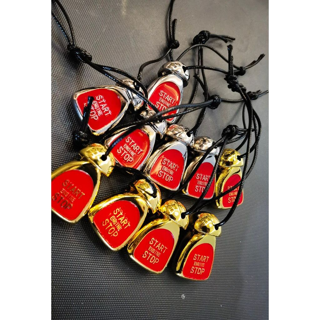 Mini Cooper keychain, start button model, Aceman, F60, F56 key ornaments