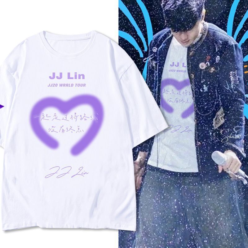 ✸ ❈ ❈ ❈ ❈ ✻ ❈ T ❈ ❈ ❈ JJ20 ❈ ♈ ❈ ❈ ❈ ❈ ❈ ❈ ❈ ❈ ❈ ❈ ❈ ❈ ❈ ❈ ❈ Lin Junjie 's Same Style Áo thun ngắn t