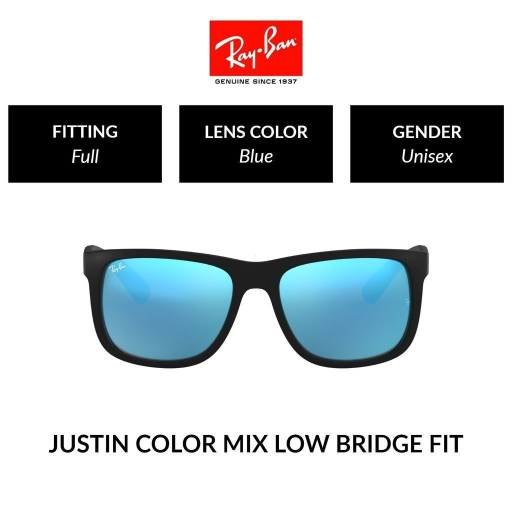 Ray-Ban Justin Kính Râm Unisex RB4165F 622 - Size 55