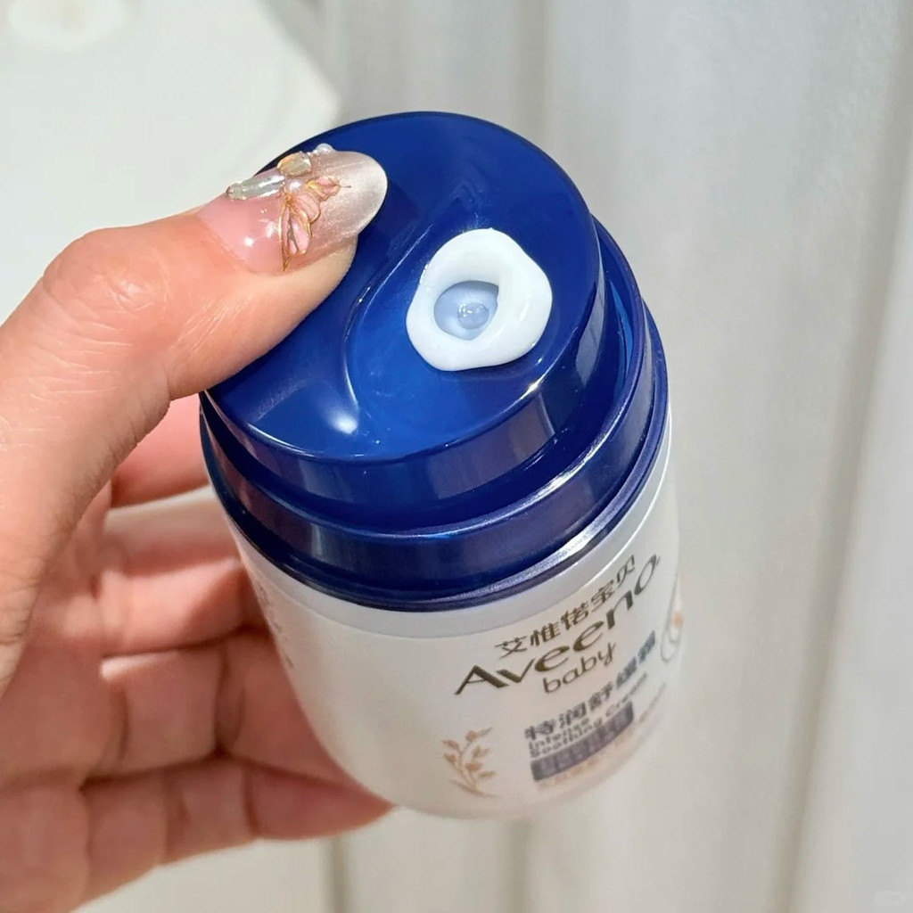 Nước nhập khẩu Aveeno baby Aveeno Kem dưỡng ẩm cho bé Kem đài phun nước mùa thu đông dưỡng ẩm [syf]