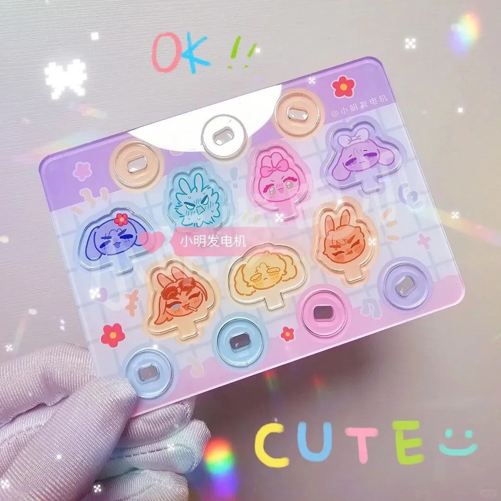 Standee Alien Stage ALNST mô hình acrylic trang trí bàn học quà tặng anime Ivan Till Mizi Sua Luka c