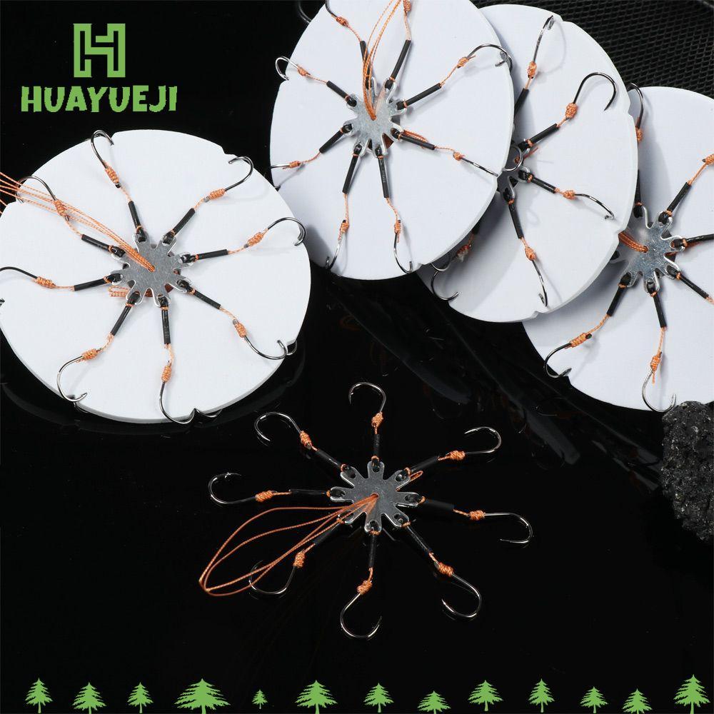 HUAYUEJI Flap Hook Octopus Disc Fishing Tackle