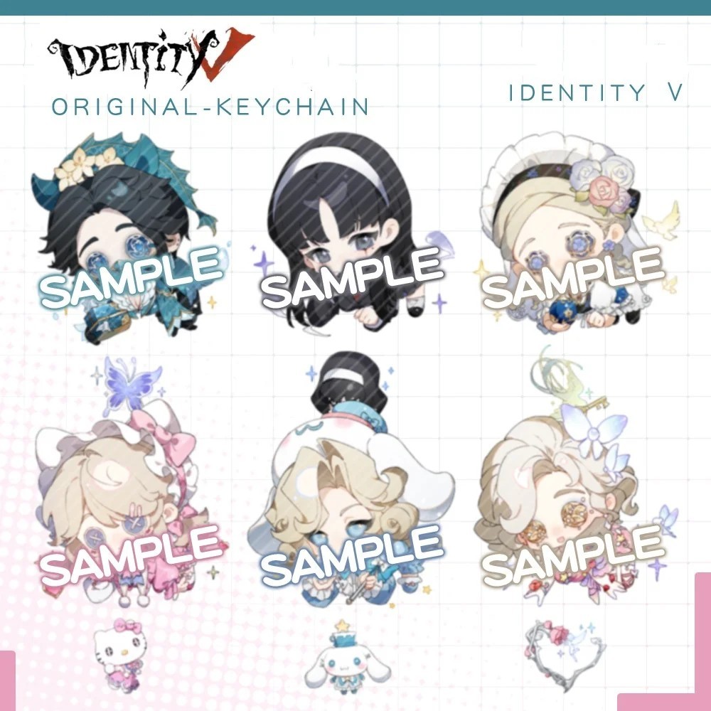 Móc khóa Identity V Game Identity 5 nhân vật Grace Joseph Emma Woods Yidhra Mary chibi dễ thương tra