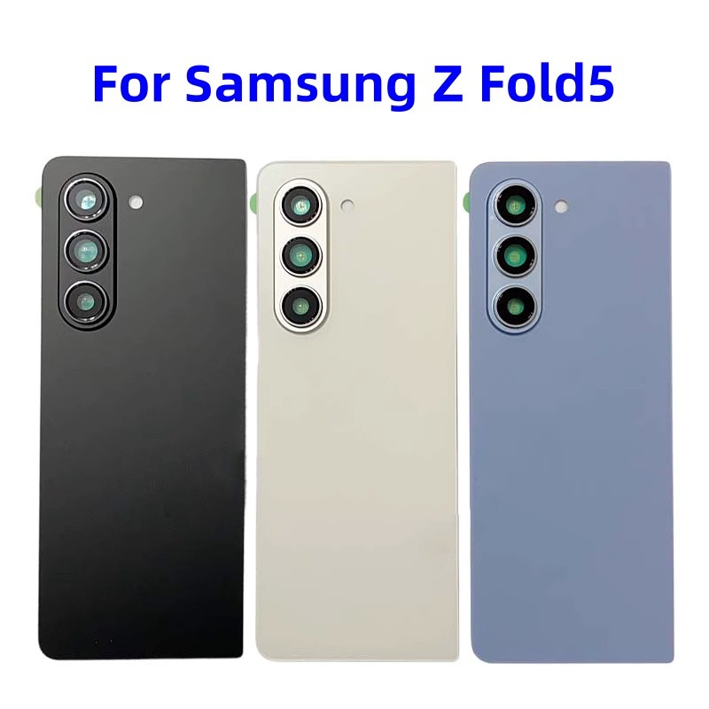 Ốp điện thoại kính mặt sau cho Samsung Galaxy Z Fold5 SM-F946B F946N F946U F946W Mặt sau Vỏ sửa chữa