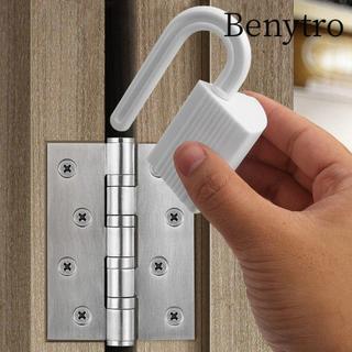 Nút chặn cửa BENYTRO, Khóa an toàn cho bé bằng tay PP chống ghim, Thiết bị an toàn Dễ dàng lắp đặt Bền bỉ Chống rách Bảo vệ an ninh cho trẻ em An toàn cửa